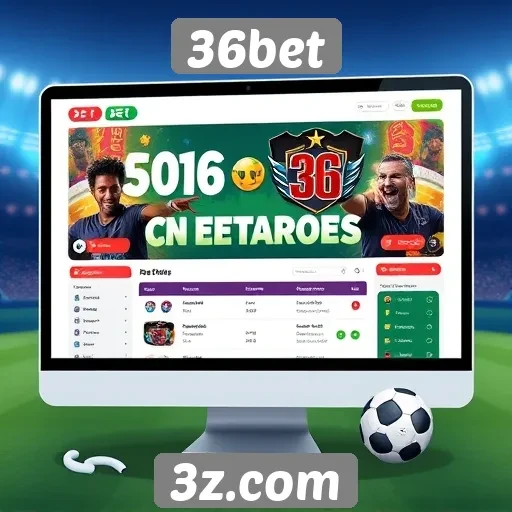 Plataforma 36bet se destaca por sua interface amigável