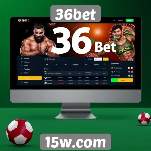 Análise da interface de usuário do site 36bet